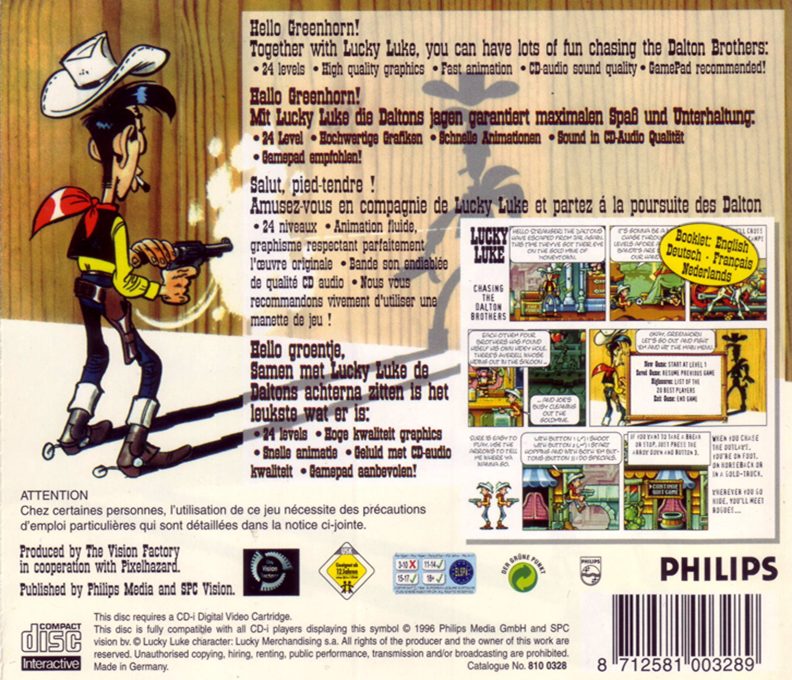 Lucky Luke - The Video Game dos