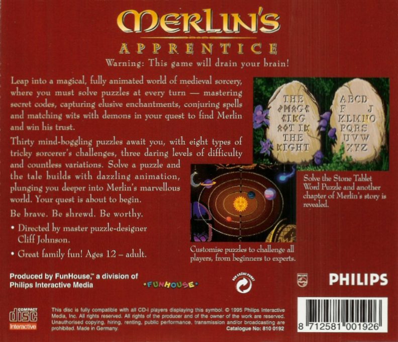 Merlin's Apprentice dos