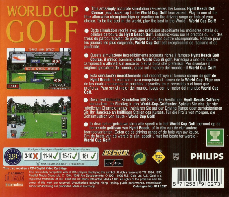 World Cup Golf : Hyatt Dorado Beach - Dos