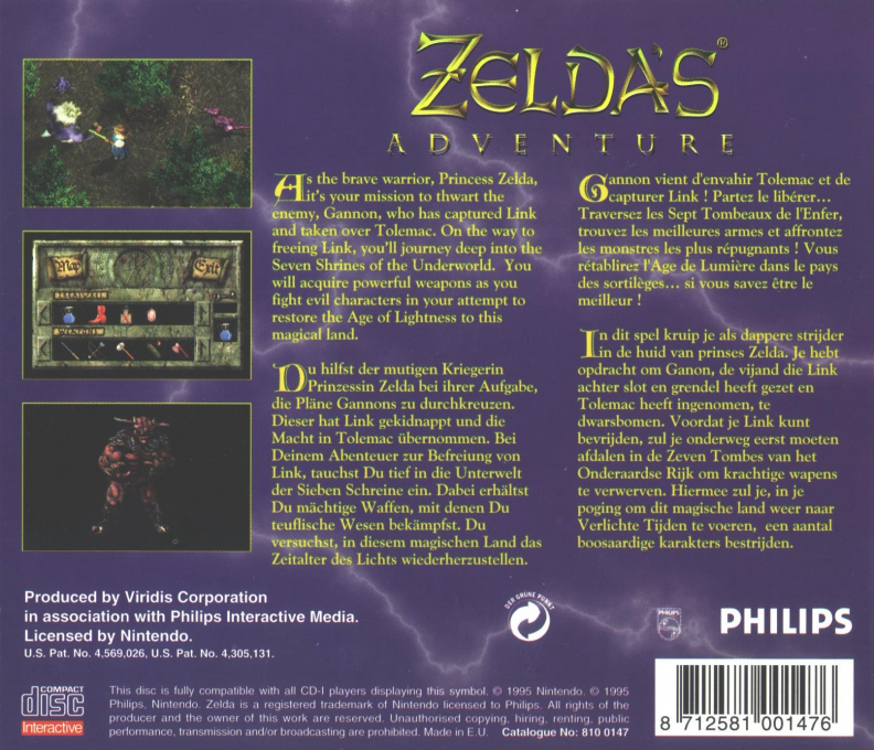 Zelda's Adventure - Dos