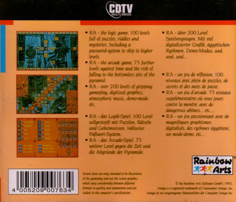 Curse Of Ra, The - Dos