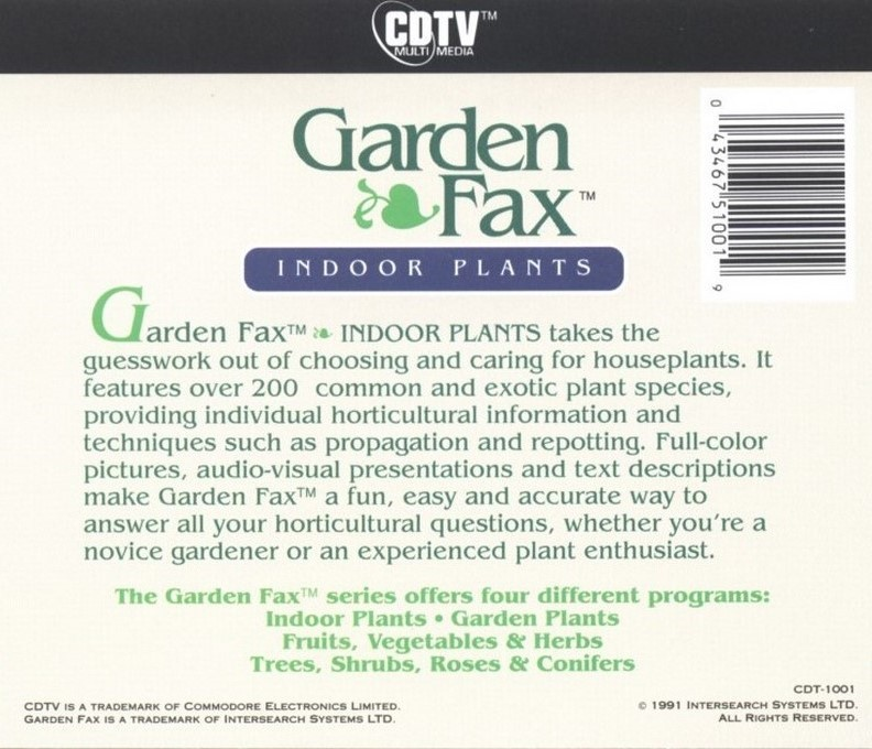 Garden Fax - Indoor Plants - Dos