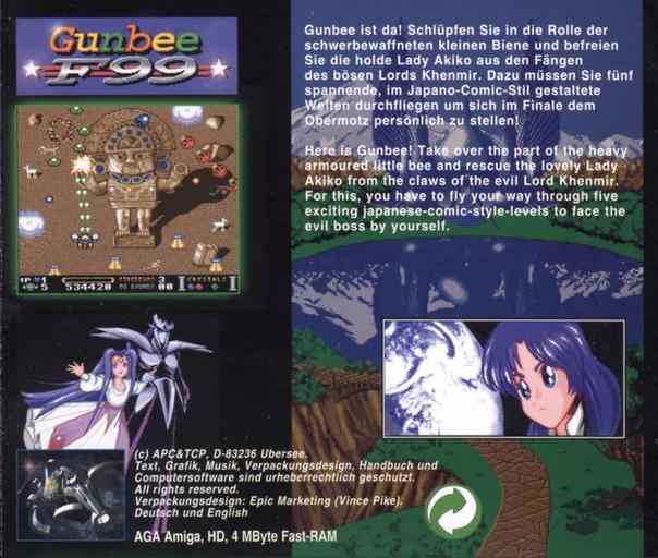 Gunbee F-99 - The Kidnapping Of Lady Akiko dos