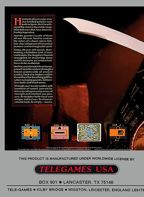 Alcazar - The Forgotten Fortress - Dos