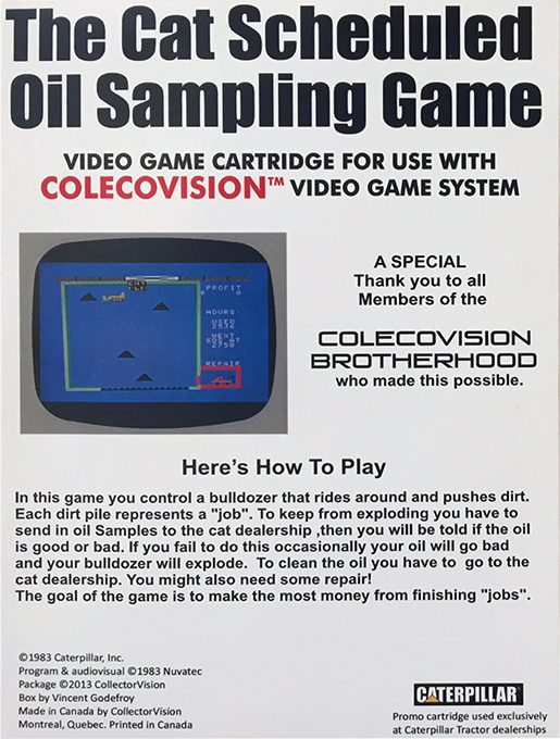 CAT S.O.S. Game, The - Dos