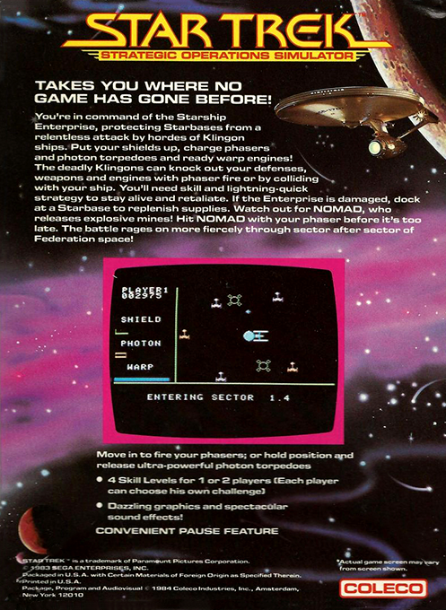 Star Trek : Strategic Operations Simulator - Dos