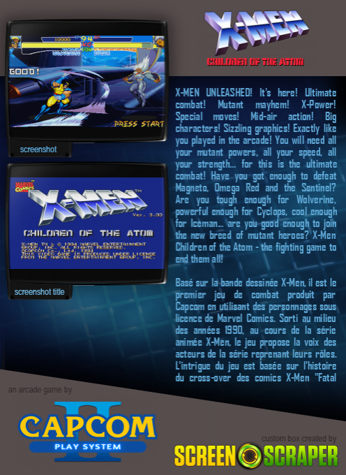 X-Men : Children of the Atom dos