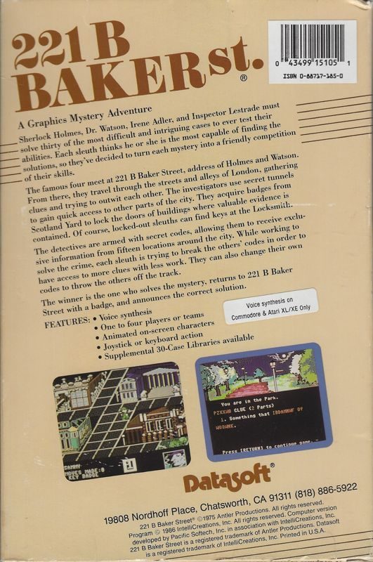 221 B Baker St - Dos