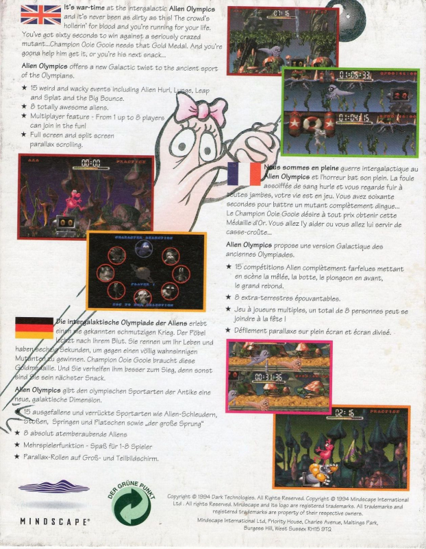 Alien Olympics dos