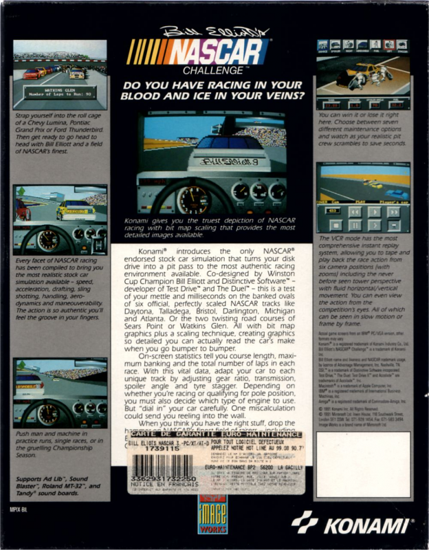 Bill Elliott's Nascar Challenge dos