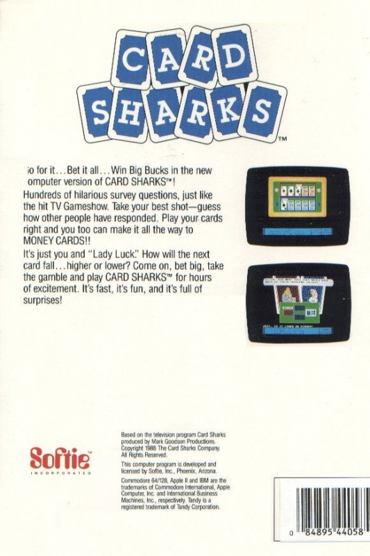 Card Sharks - Dos