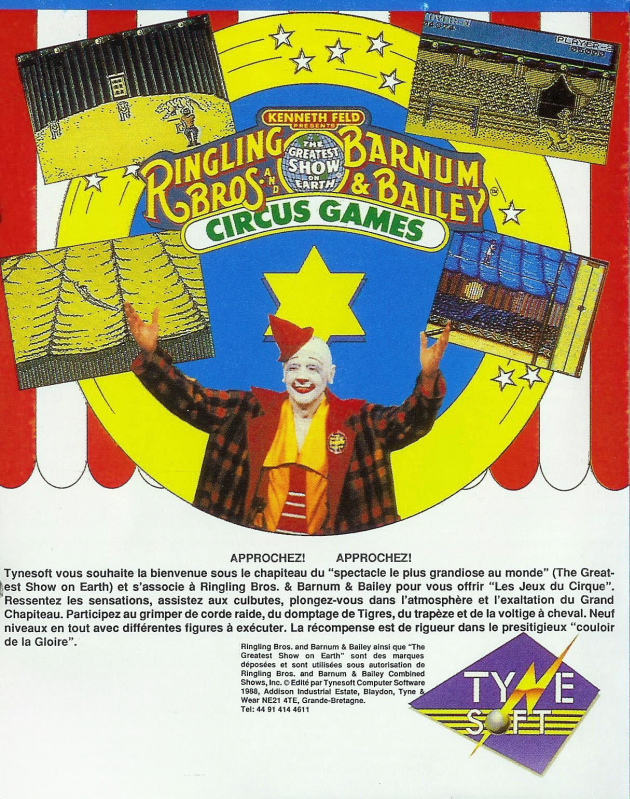 Circus Games (Tynesoft) - Dos