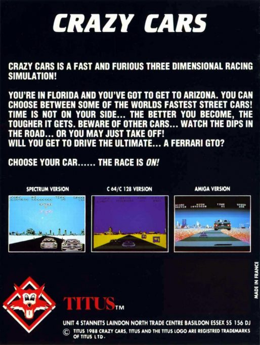 Crazy Cars dos