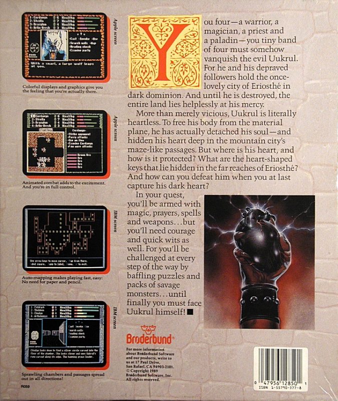 Dark Heart Of Uukrul - Dos