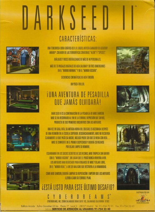 Dark Seed II - Dos