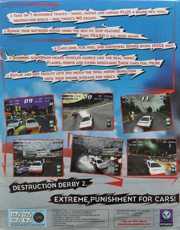 Destruction Derby 2 dos