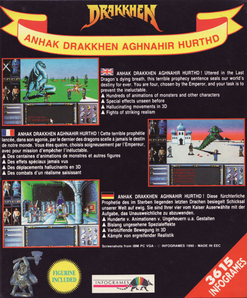 Drakkhen dos