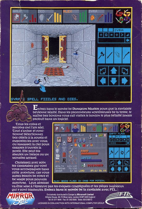 Dungeon Master - Dos
