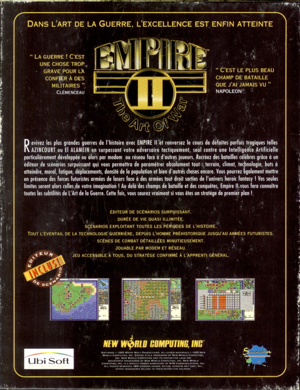 Empire II : The Art of War dos