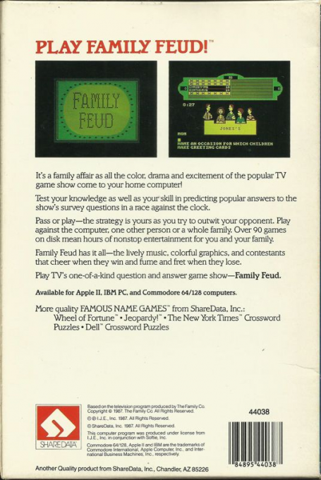 Family Feud dos