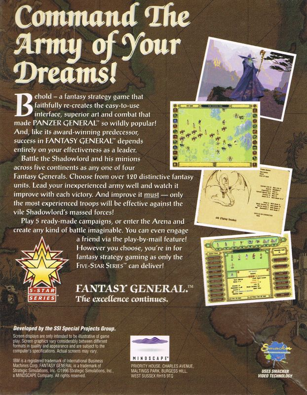Fantasy General - Dos