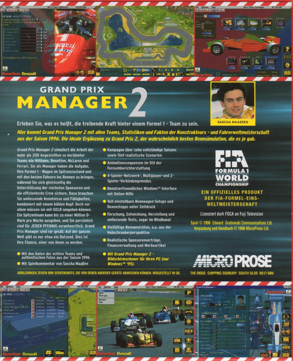 Grand Prix Manager 2 - Dos
