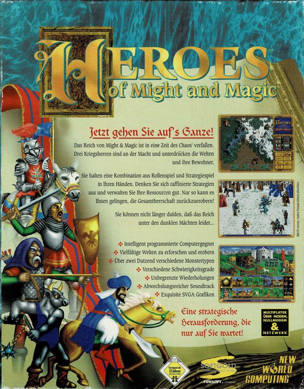 Heroes of Might and Magic - Dos