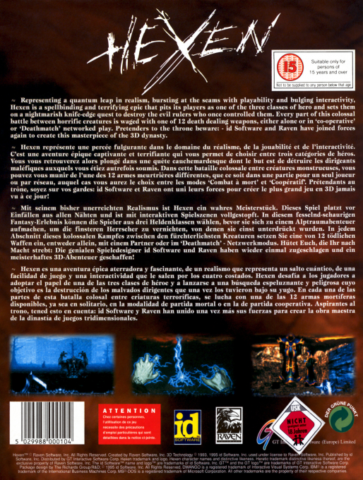 Hexen : Beyond Heretic dos