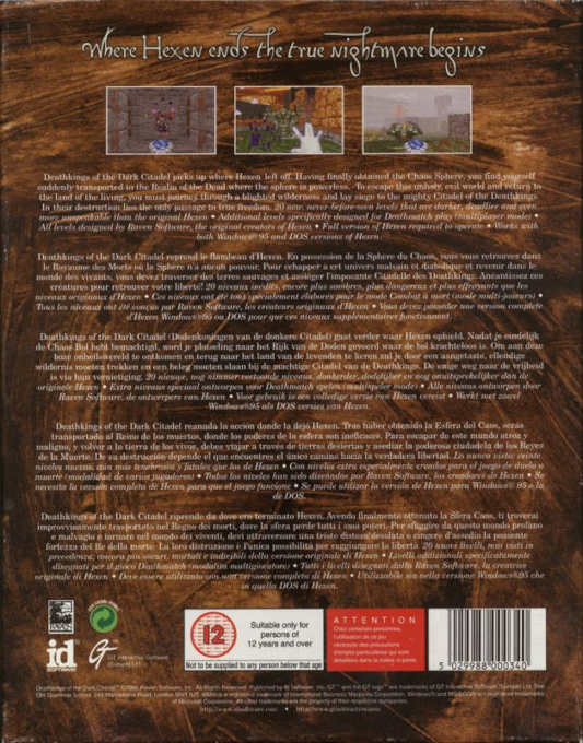 Hexen : Deathkings of the Dark Citadel dos
