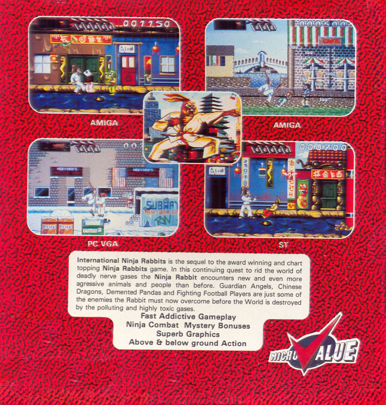 International Ninja Rabbits - Dos