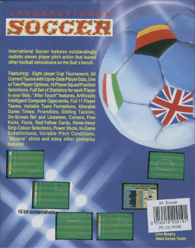 International Soccer dos