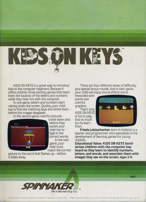 Kids on Keys dos
