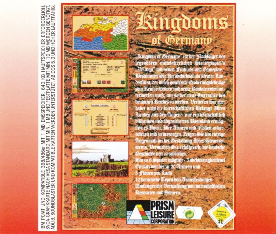 Kingdoms of Germany dos