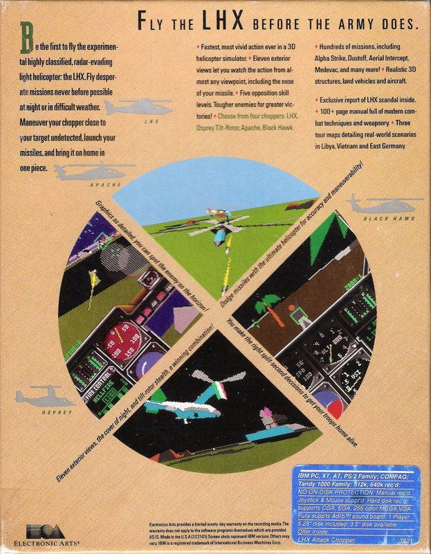 LHX : Attack Chopper - Dos