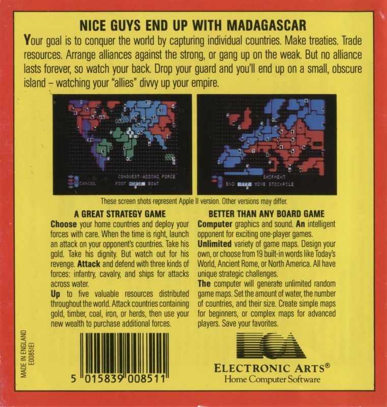 Lords of Conquest dos