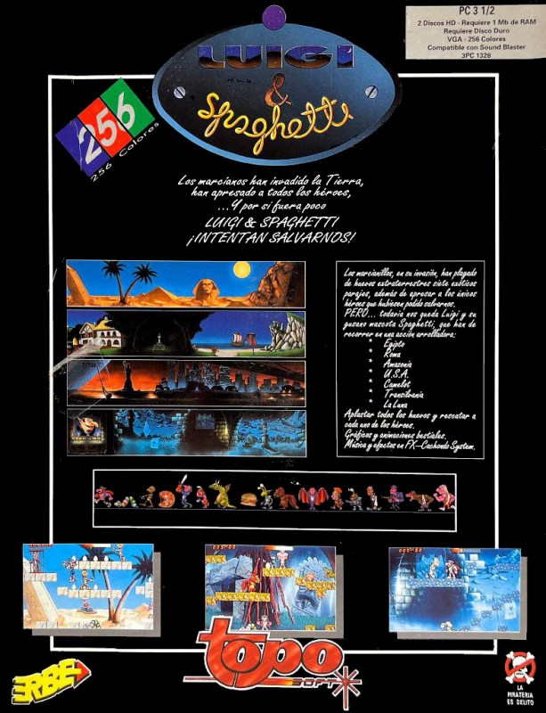 Luigi And Spaghetti dos