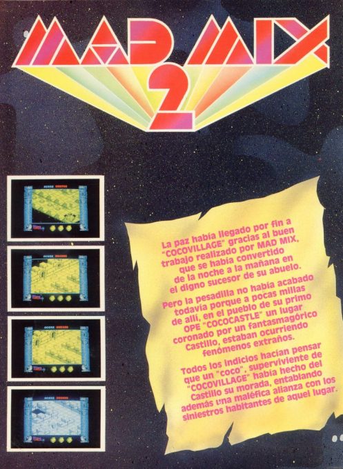 Mad Mix 2 - En El Castillo De Los Fantasmas dos