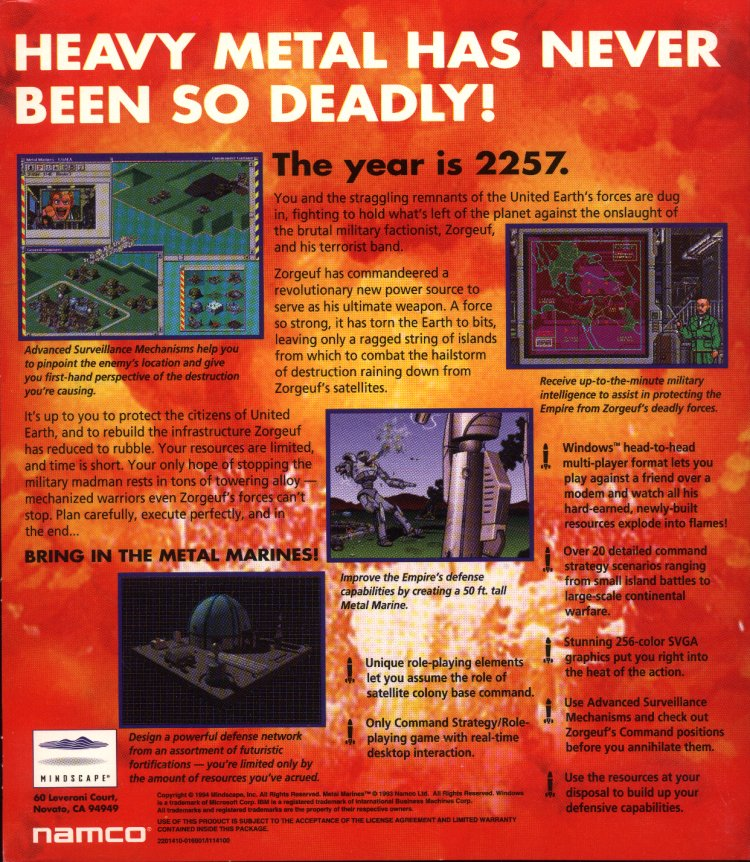 Metal Marines dos