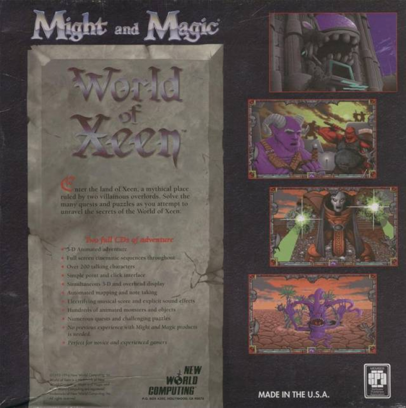 Might and Magic : World of Xeen - Dos