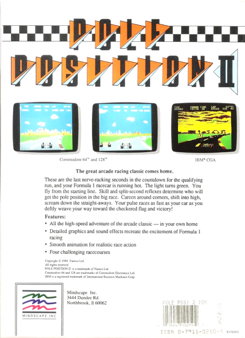 Pole Position II - Dos