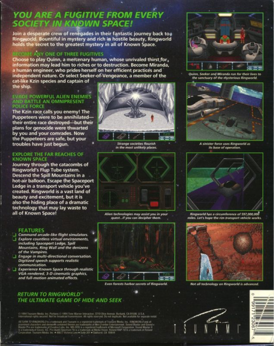 Return to Ringworld - Dos