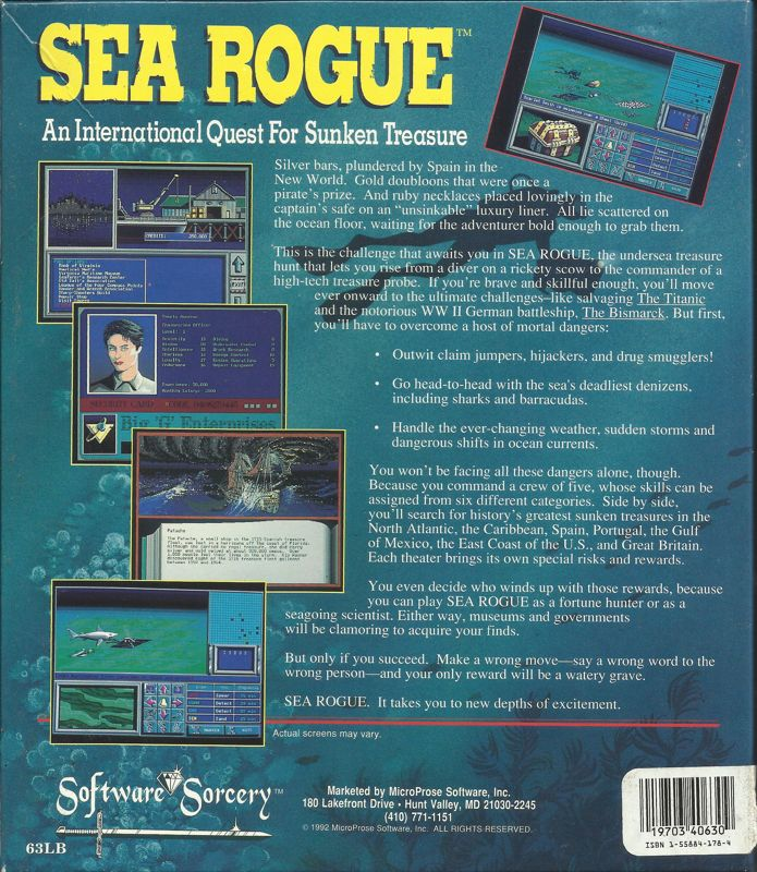 Sea Rogue - Dos