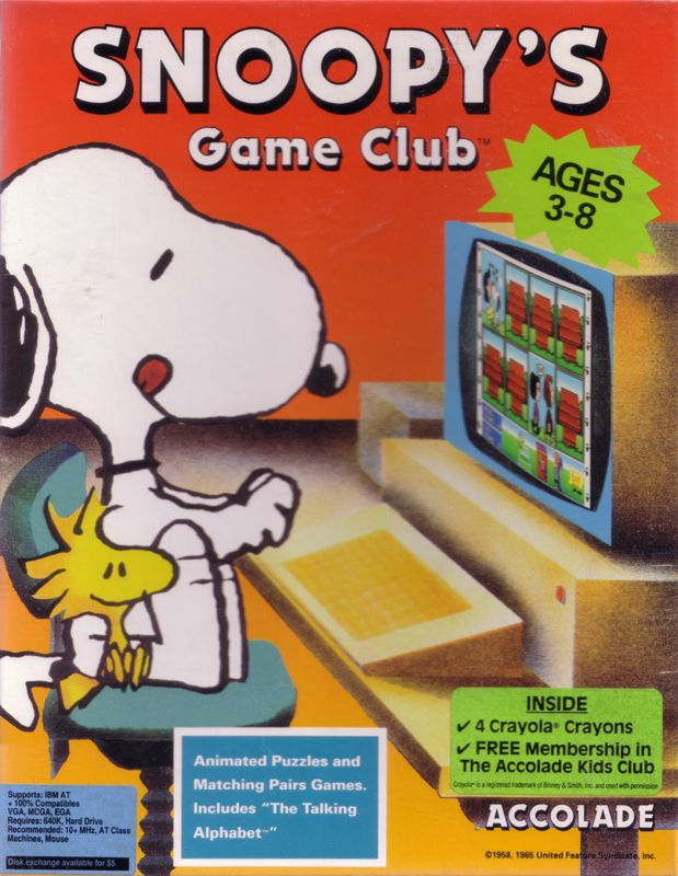 Snoopy Game Club
