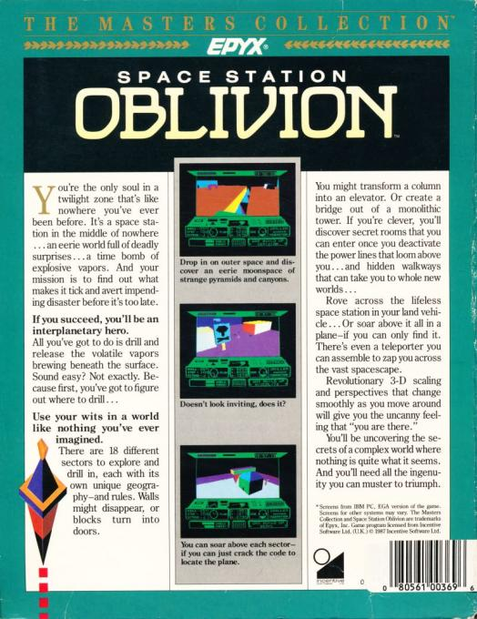 Space Station Oblivion dos