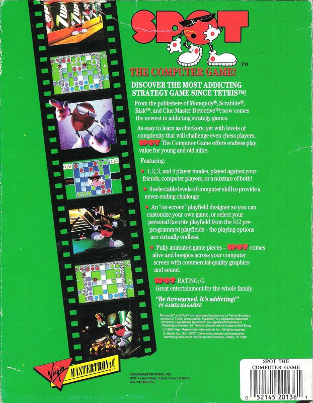 Spot : The Computer Game! dos