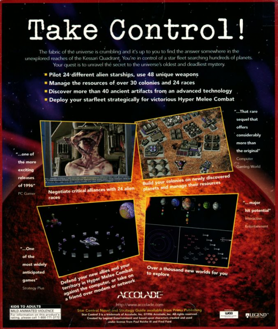 Star Control 3 - Dos