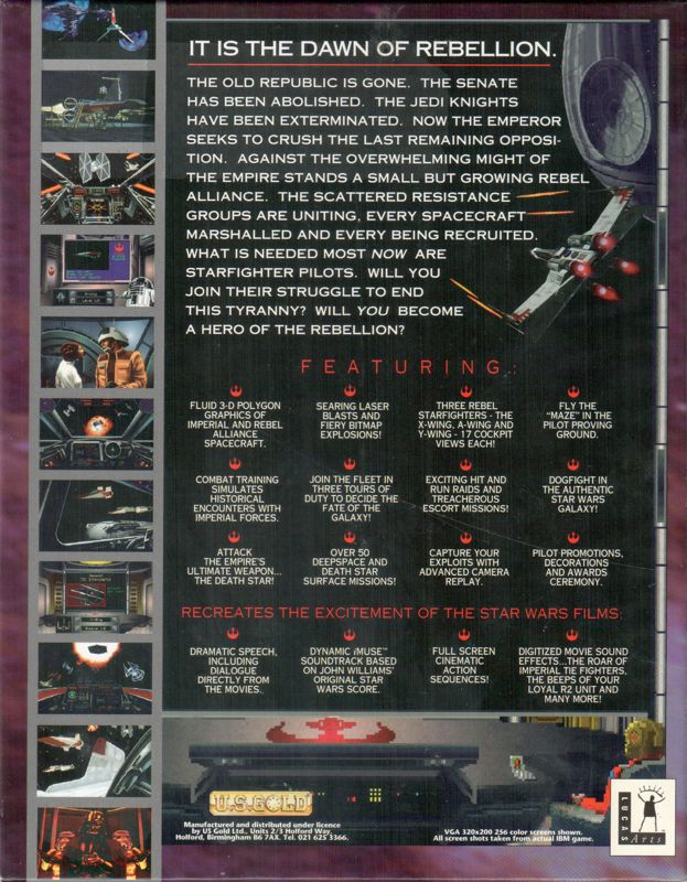 Star Wars : X-Wing dos