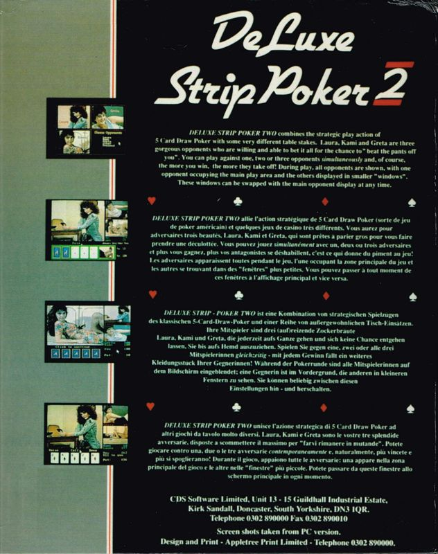 Strip Poker III dos