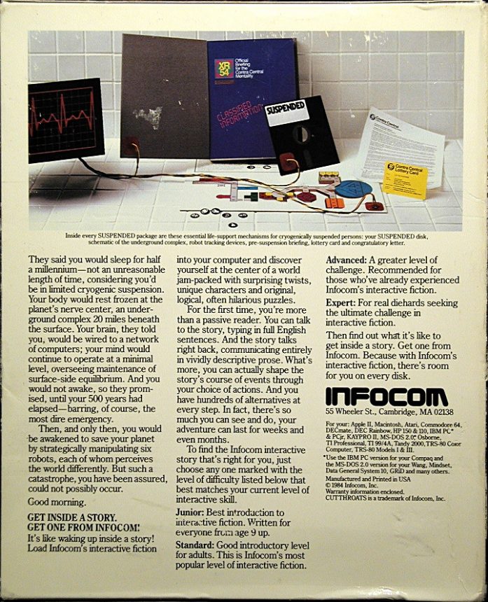 Suspended dos