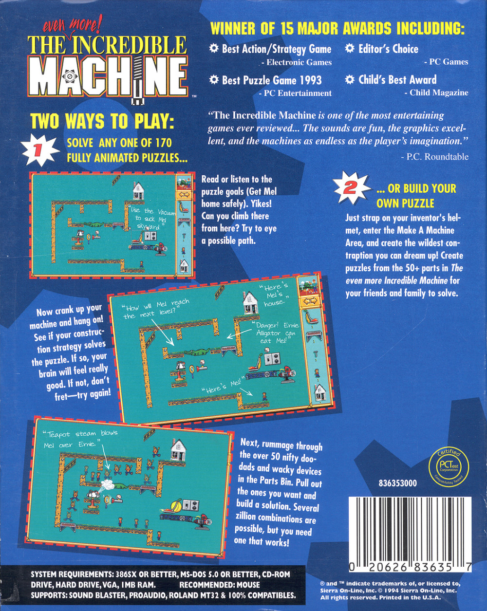 The Even More Incredible Machine - Dos